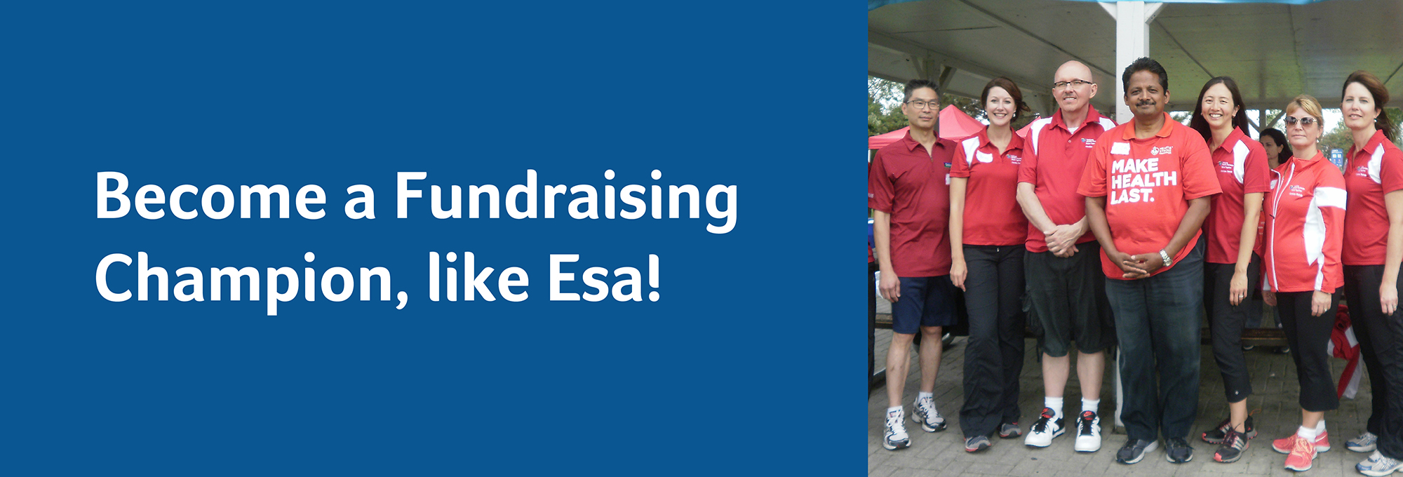Become a Fundraiser champion like Esa